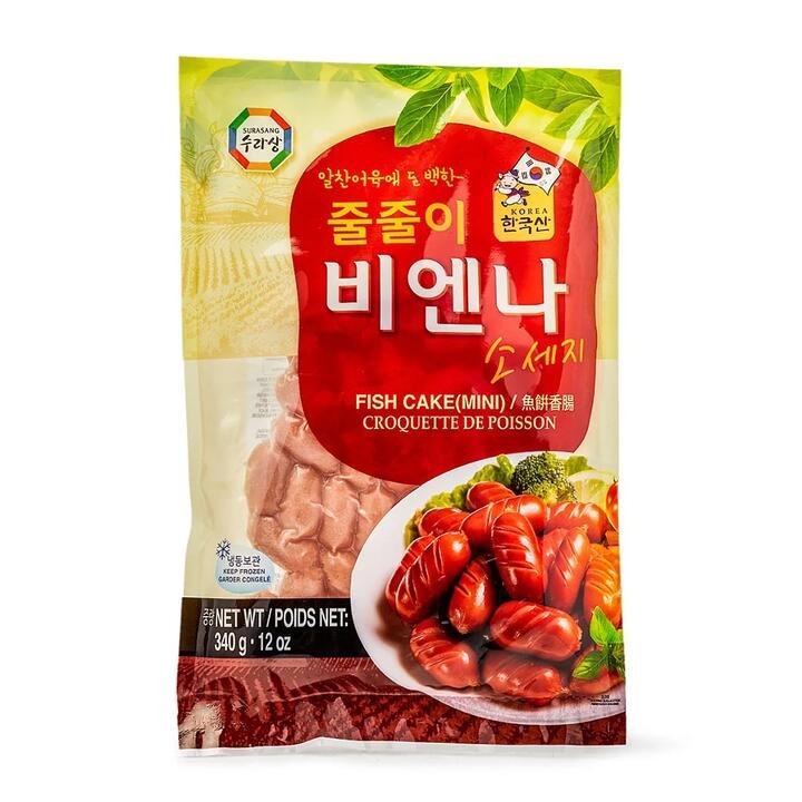 Surasang Frozen Mini Fish Cake Sausages – 340g Gourmet Grocer Surasang Frozen Mini Fish Cake Sausages - 340g