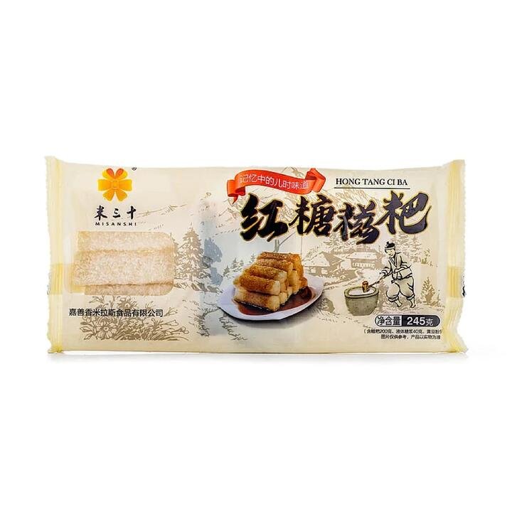 Misanshi Frozen Brown Sugar Glutinous Rice Cake - 240g