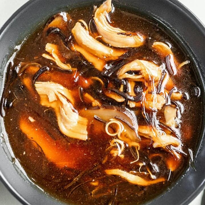 Xin Shitang Frozen Hong Kong Style Imitation Shark Fin Soup – 450g Gourmet Grocer Xin Shitang Frozen Hong Kong Style Imitation Shark Fin Soup - 450g