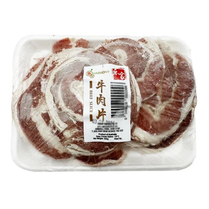 Harmony Frozen Beef Slices - 300g