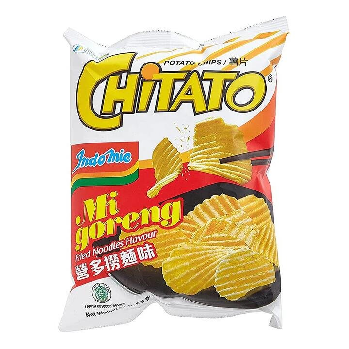 Chitato Indomie Mi Goreng Flavored Potato Chips - 55g