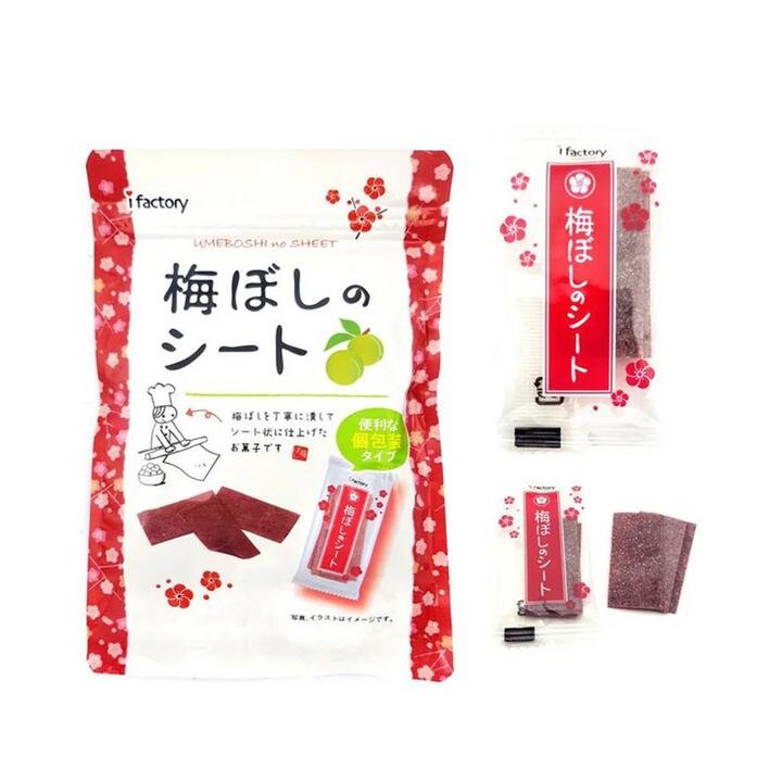 iFactory Umeboshi Plum Sheets - 40g