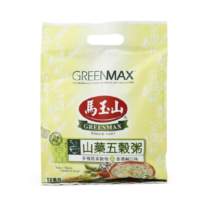 Greenmax Yam Multi Grains Cereal - 35g x 10 Packs