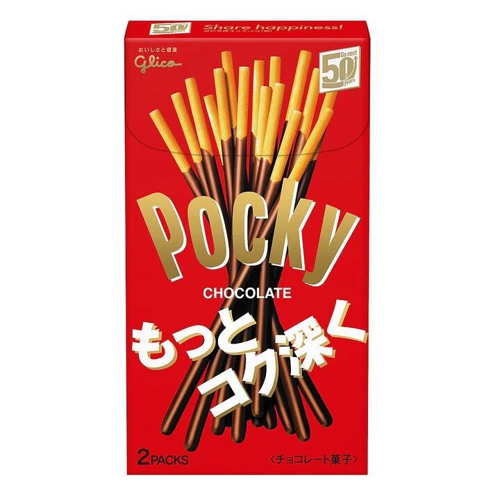 Glico Pocky Chocolate Biscuit Sticks - 72g