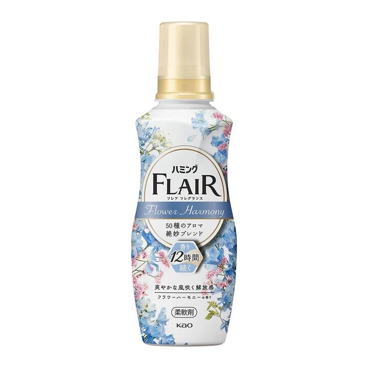 Kao FLAIR Fabric Softener – Flower Harmony – 520ml Gourmet Grocer Kao FLAIR Fabric Softener - Flower Harmony - 520ml