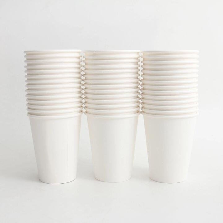 Disposable Paper Cups - Pack of 50