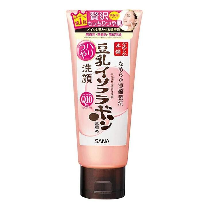 Sana Soy Milk Isoflavone Q10 Moisturizing Deep Cleansing Face Wash – 150g Gourmet Grocer Sana Soy Milk Isoflavone Q10 Moisturizing Deep Cleansing Face Wash - 150g