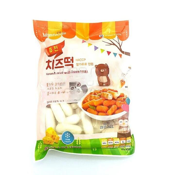 MomFoodie Frozen Rice Cake with Cheese Filling - 500g