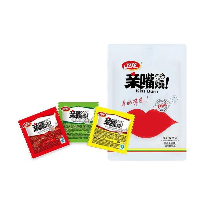 Weilong Kiss Burn Spicy Snack Assorted Pack - 300g