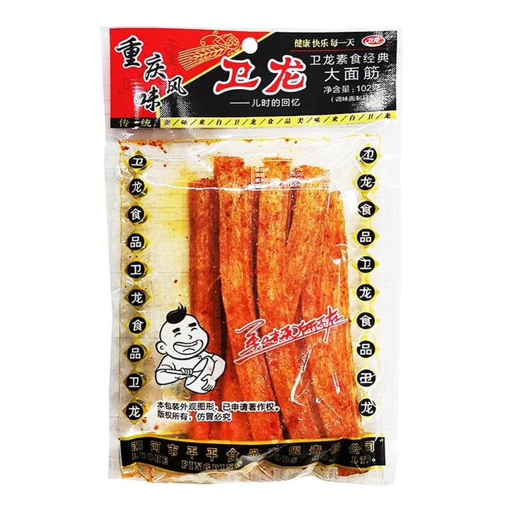 Weilong Nostalgic Spicy Gluten Sticks - 102g