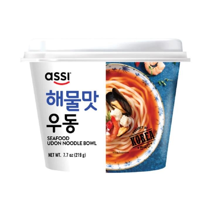 Assi Seafood Udon Noodle Bowl - 219g