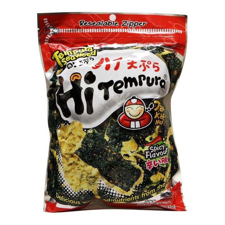 Taokaenoi Tempura Seaweed Spicy Flavour - 40g