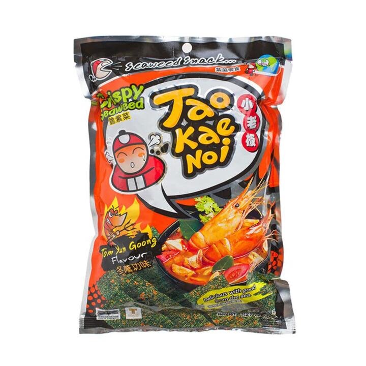 Tao Kae Noi Crispy Seaweed Tom Yum Goong Flavor - 32g