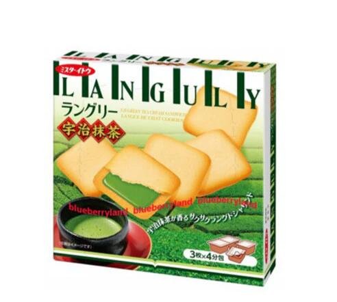 ITO Matcha Flavored Sandwich Cookies - 12 Pieces, 164g