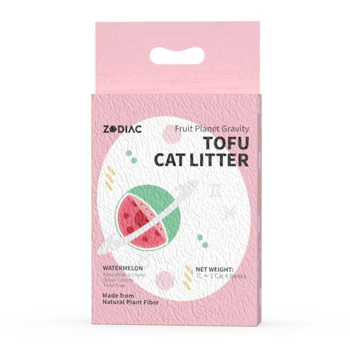 Zodiac Tofu Cat Litter - Original Scent, 7L/2.5kg