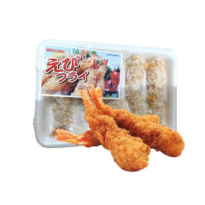 Welpac Breaded Fried Shrimp 5pcs 125g
