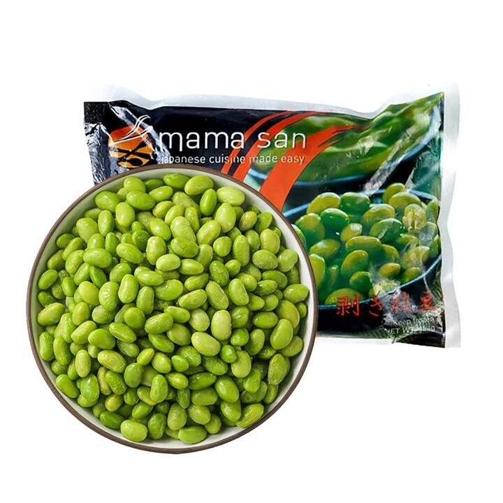 Mamasan Frozen Shelled Edamame - 454g