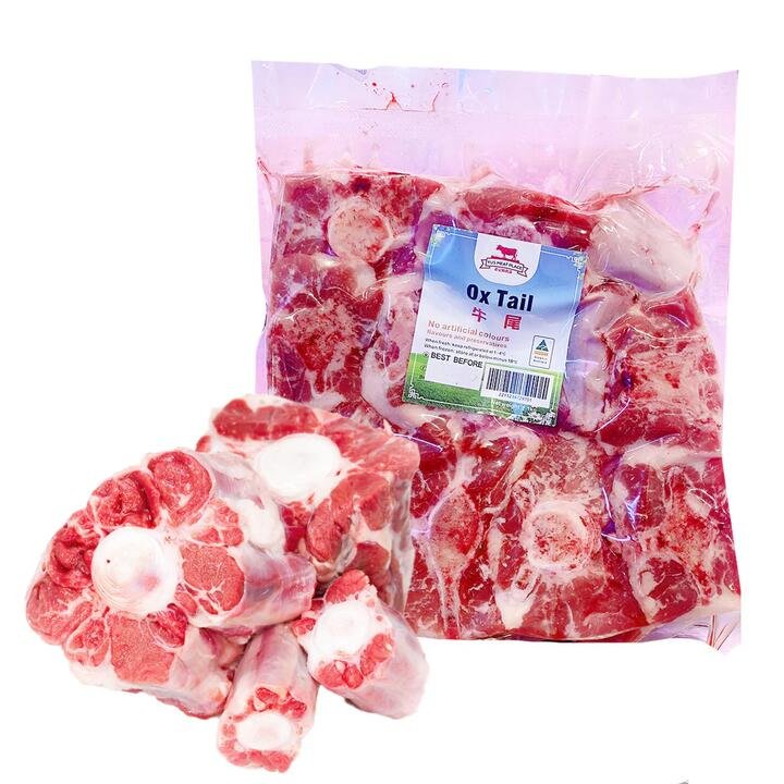 Yuji Frozen Fresh Beef Oxtail – 1kg Gourmet Grocer Yuji Frozen Fresh Beef Oxtail - 1kg