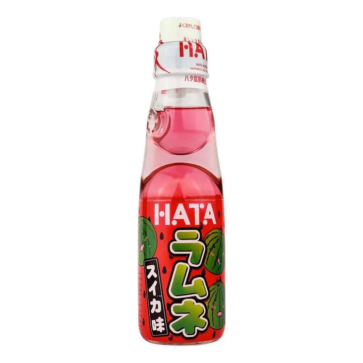 Hata Ramune Soda Salted Watermelon Flavor - 200ml