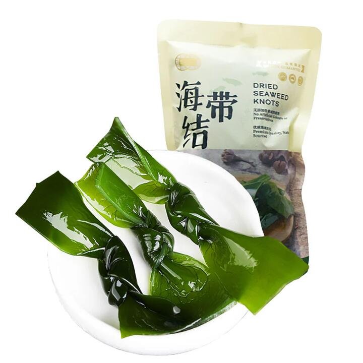Qiancheng Dried Seaweed Knots – 80g Gourmet Grocer Qiancheng Dried Seaweed Knots - 80g