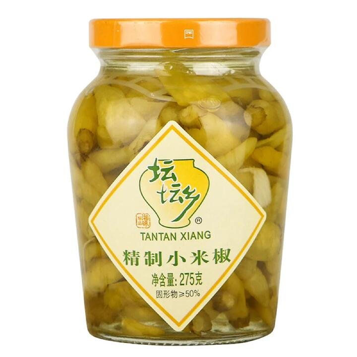 Tantan Xiang Pickled Small Chili Peppers - 275g
