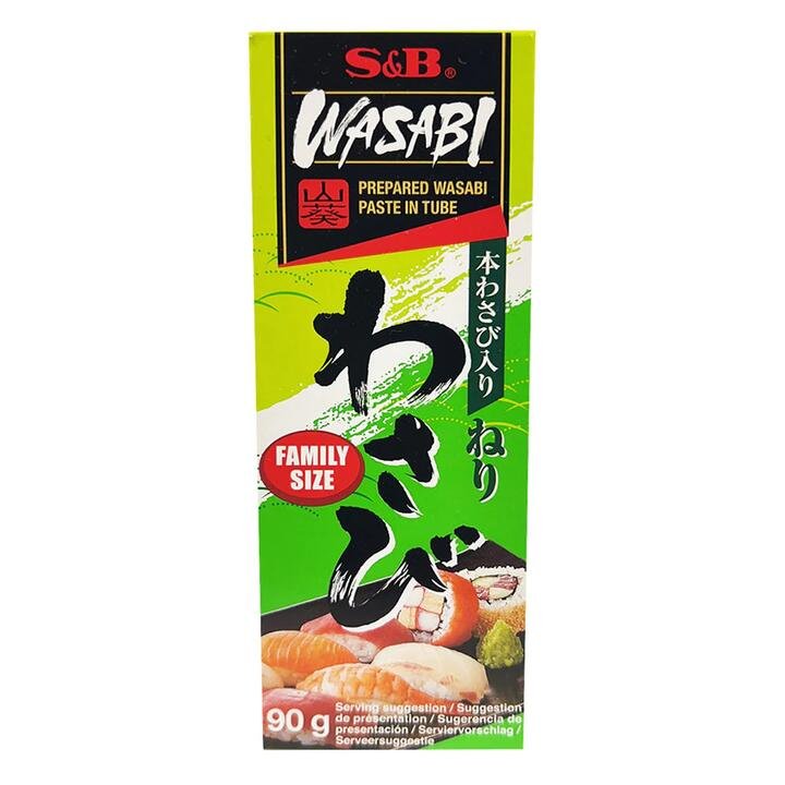 S&B Wasabi Paste in Tube - 90g