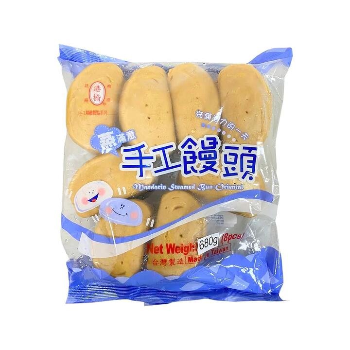 Gangqiao Frozen Brown Sugar Handmade Mantou - 680g