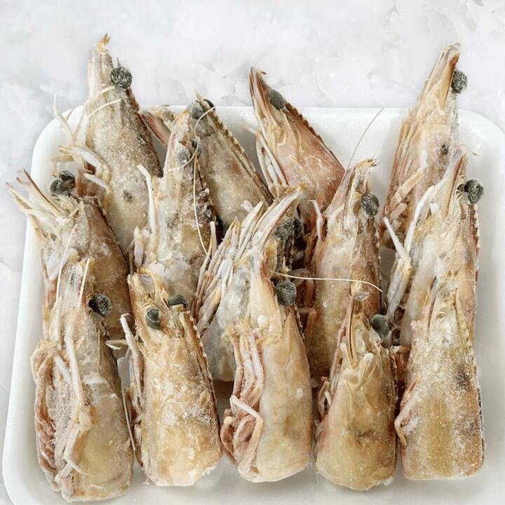 Frozen King Prawn Heads - 500g | (No Sunday Delivery)