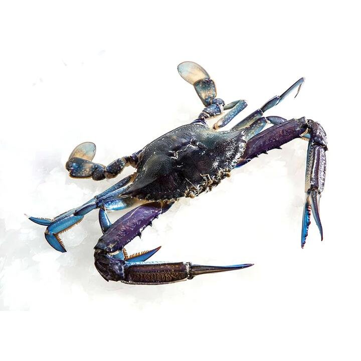 Frozen Blue Swimmer Crab Raw - 1kg | (No Sunday Delivery)
