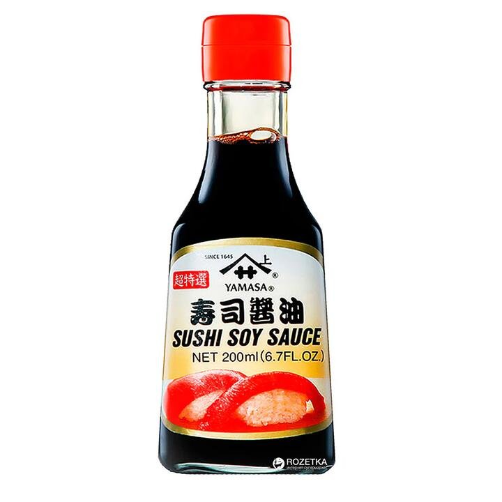 Yamasa Sushi Soy Sauce 200ml Gourmet Grocer Yamasa Sushi Soy Sauce 200ml