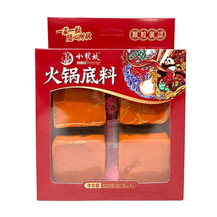 Xiaolongkan Hot Pot Base – 4 Pieces, 320g Gourmet Grocer Xiaolongkan Hot Pot Base - 4 Pieces, 320g