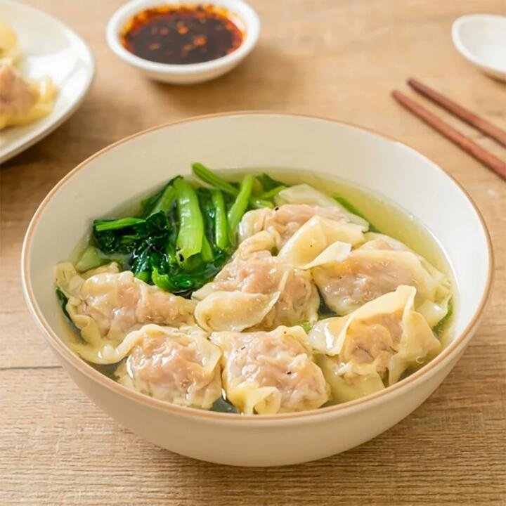 Yanji Frozen Pork and Shrimp Wontons – 375g Gourmet Grocer Yanji Frozen Pork and Shrimp Wontons - 375g