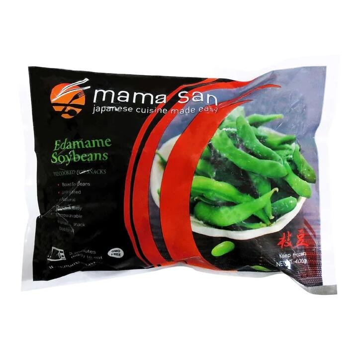 Mamasan Frozen Edamame Pods - 400g