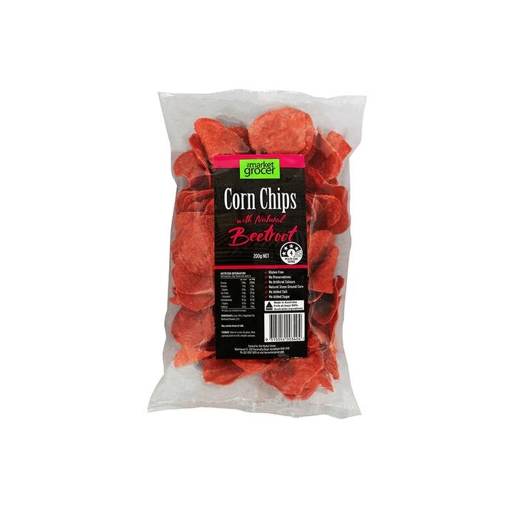 TMG Corn Chips with Beetroot Flavor - 200g