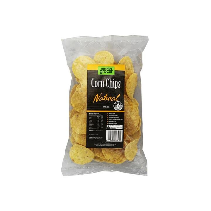 TMG Natural Corn Chips 200g