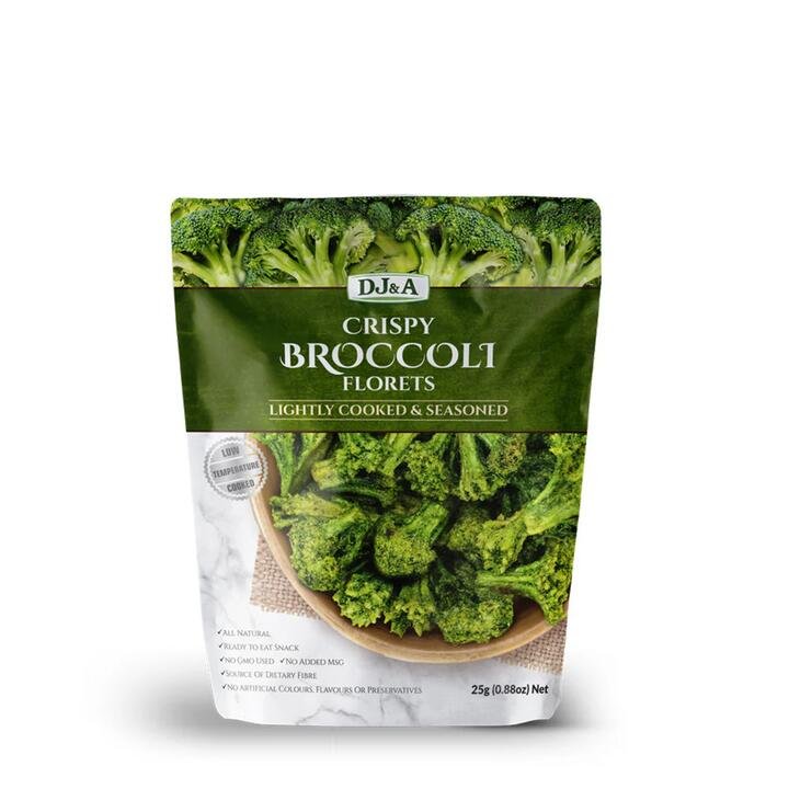 DJ&A Crispy Broccoli Florets - 25g