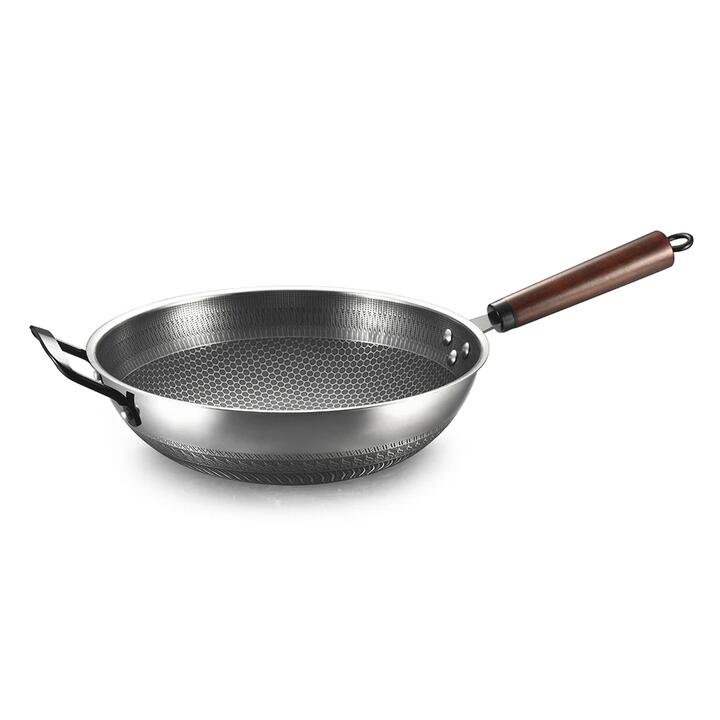 Fissler Steel Non-Stick Stir-Fry Pan 34cm