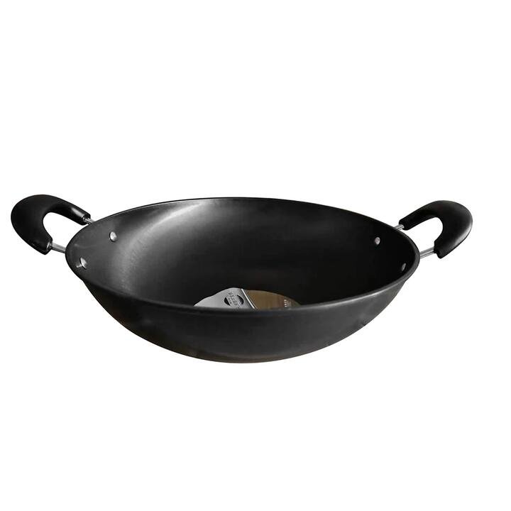 Fissler Stainless Steel Stir-Fry Wok 38cm