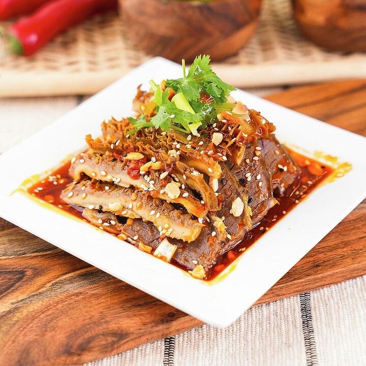 Nan Lu Bei Jiang Spicy Beef and Tripe Slices - 250g