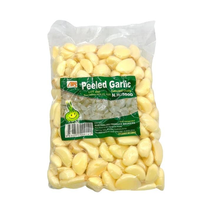 Peeled Garlic – 500g Gourmet Grocer Peeled Garlic - 500g