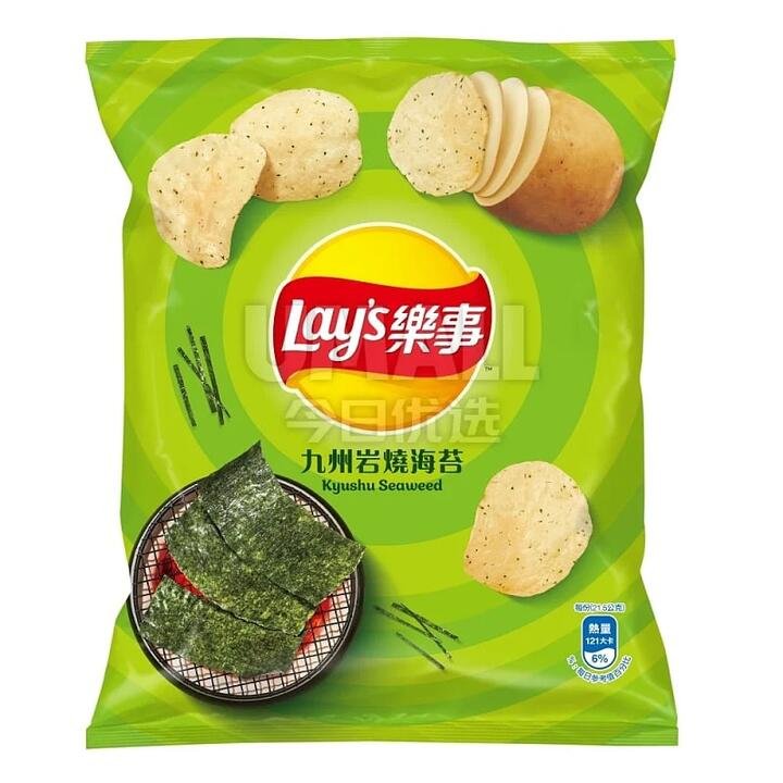 Lay's Kyushu Seaweed Potato Chips - 43g
