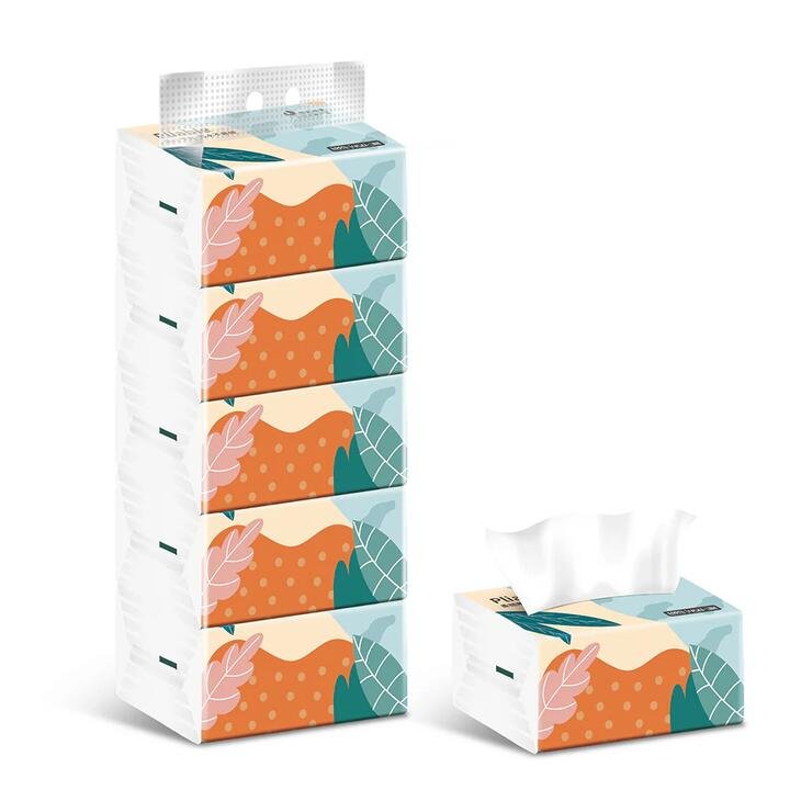 Xinda 4-Ply Tissue Paper 130 Sheets x 5 Packs x 2 Sets Gourmet Grocer Xinda 4-Ply Tissue Paper 130 Sheets x 5 Packs x 2 Sets