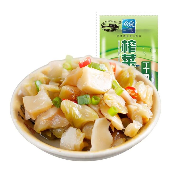 FishWell Preserved Mustard Stem - 90g x 4