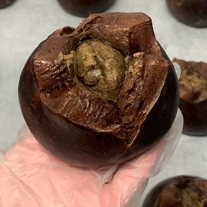 G-LAB Roasted Tea Black Chocolate Lye Buns - 150g