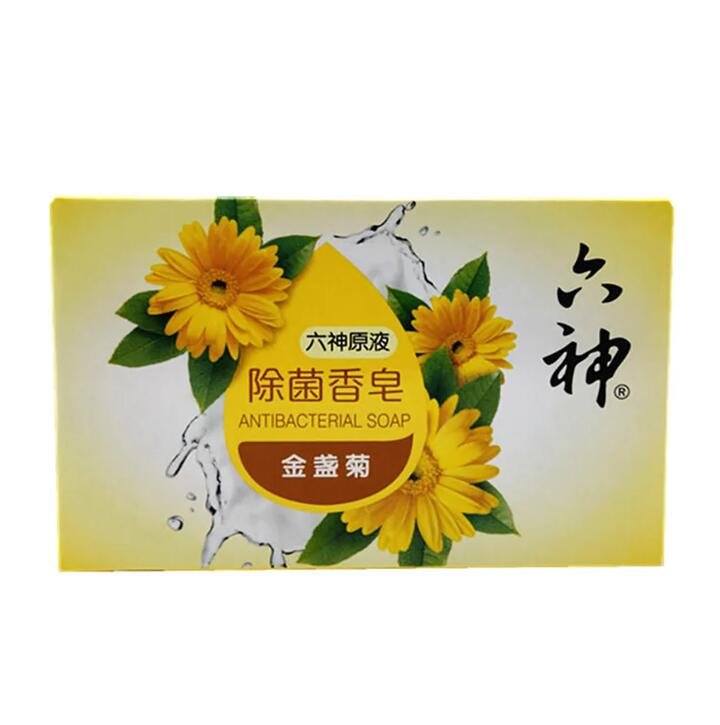 Liushen Antibacterial Soap Calendula - 108g x 3