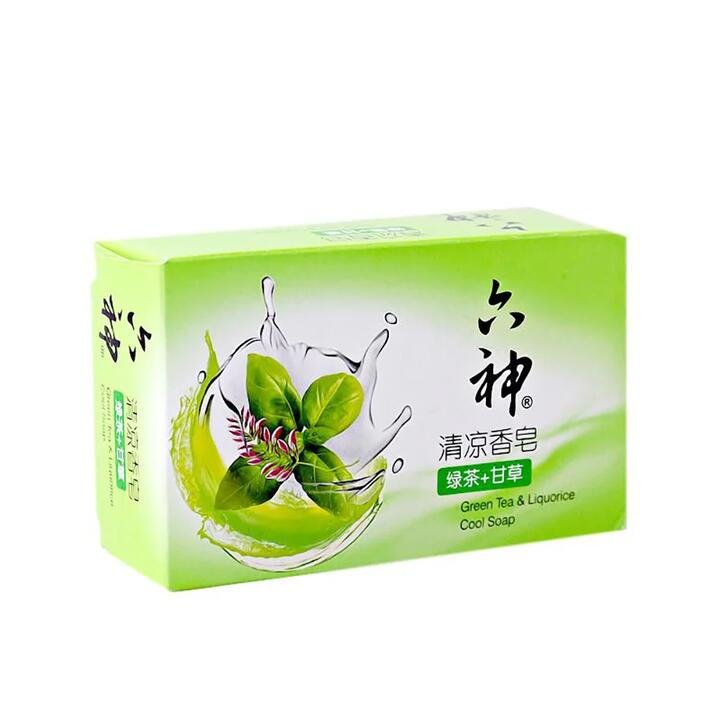 Liushen Cool Soap Green Tea & Licorice - 108g x 3