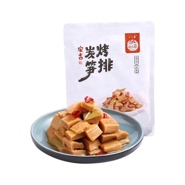 Xiaoxiao Chun Charcoal Grilled Bamboo Shoots – 220g Gourmet Grocer Xiaoxiao Chun Charcoal Grilled Bamboo Shoots - 220g