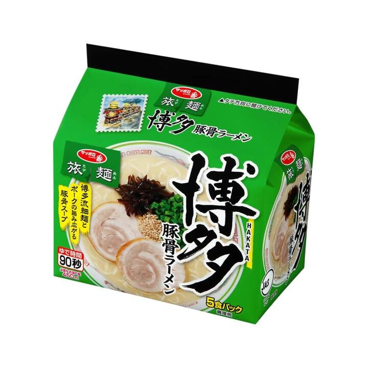 Sapporo Ichiban Hakata Tonkotsu Ramen - 80g x 5