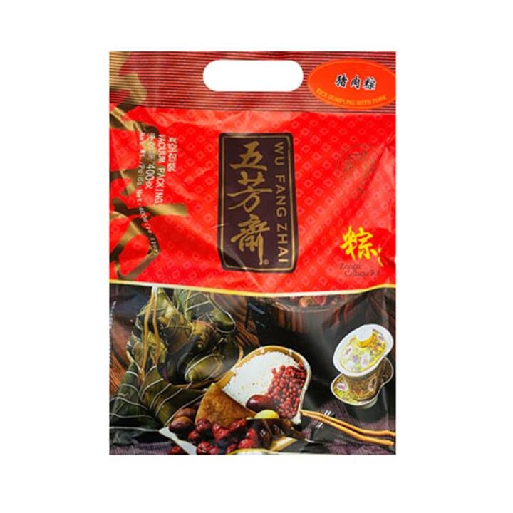 Wu Fang Zhai Fresh Pork Rice Dumplings - 4 Pieces, 400g