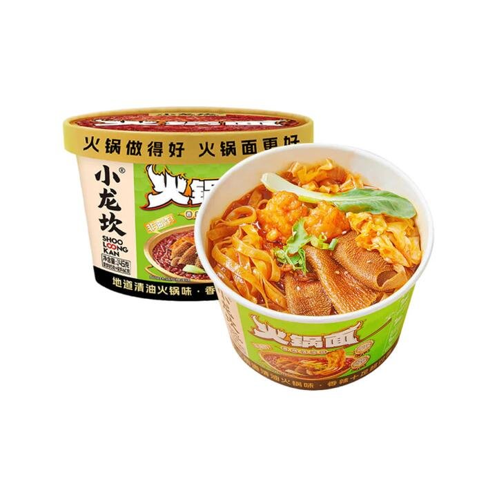 Xiao Long Kan Spicy Clear Oil Hot Pot Noodles – 145g Bowl Gourmet Grocer Xiao Long Kan Spicy Clear Oil Hot Pot Noodles - 145g Bowl